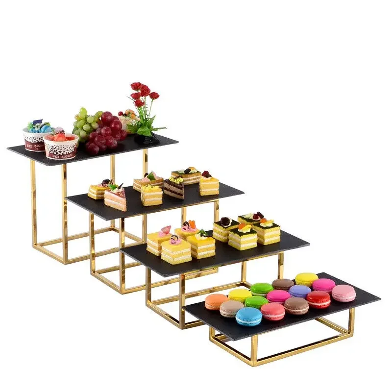 Dessert Candy Cookies Table Decoration Metal Stand For Bread Food Drinks Buffet Banquet Wedding Birthday Party Cupcake Holder