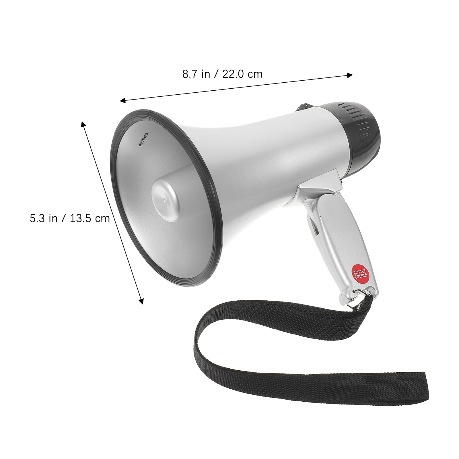 

Portable Megaphone Bullhorn Loud Football Lightweight Compact Megaphone For Kids Teachers Parties Noise Makers