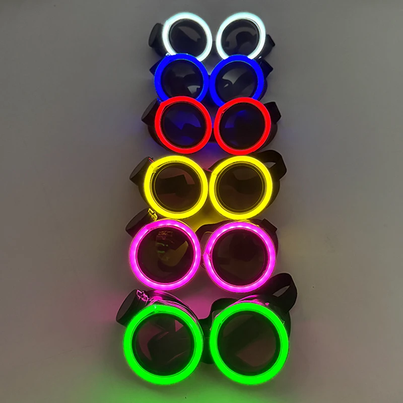 Neue Stilvolle Bunte Leuchtende Brillen für Nachtshows, Bars und Clubs - Fluoreszierende Brillen für Bühnenauftritte und Leuchtende Requisiten – Detail 27