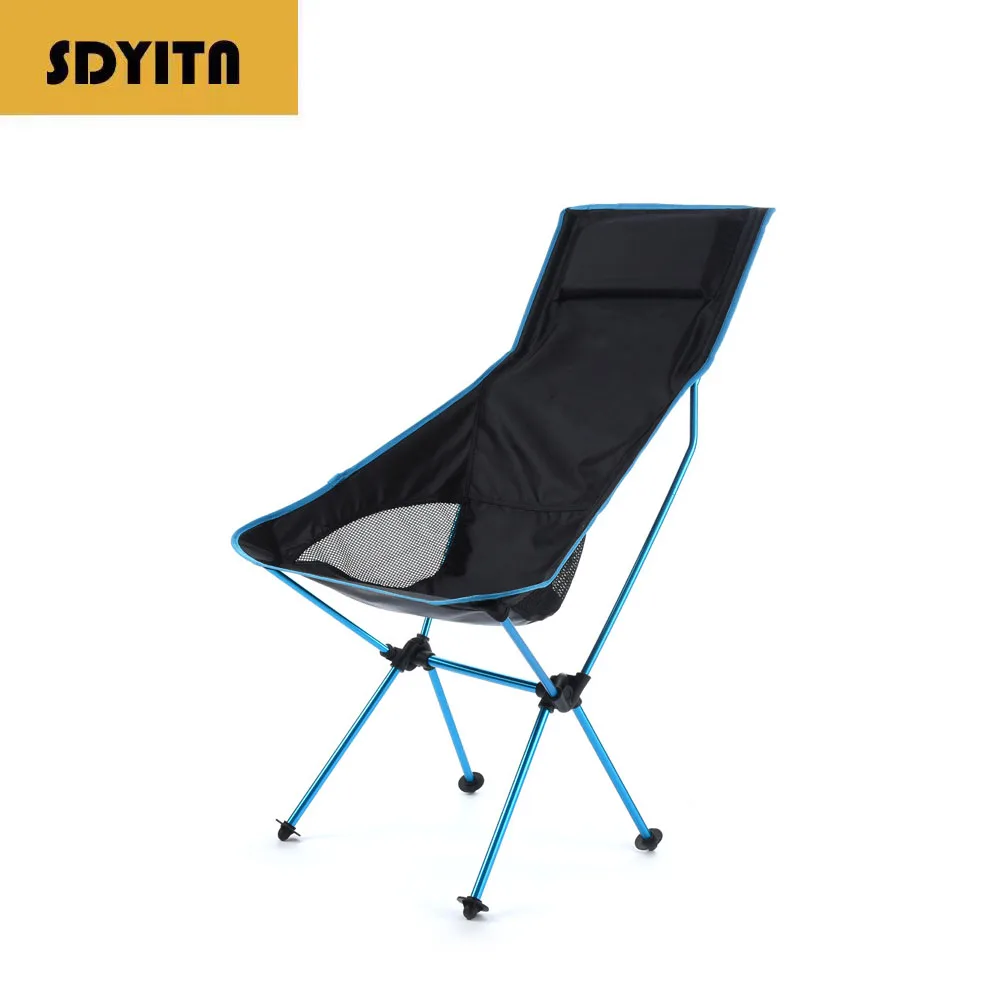 

Outdoor Moon Chair Camping Chair for Self-driving Tour Aluminum Alloy Folding Chair with High Load-bearing Capacity