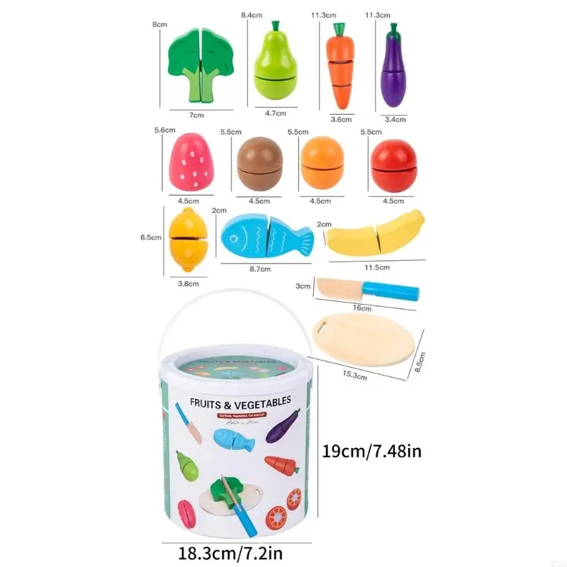 97BE REALISTO VEGADORES FRUITOS CUTANDO APRENDIZAGEM APRENDIZAÇÃO