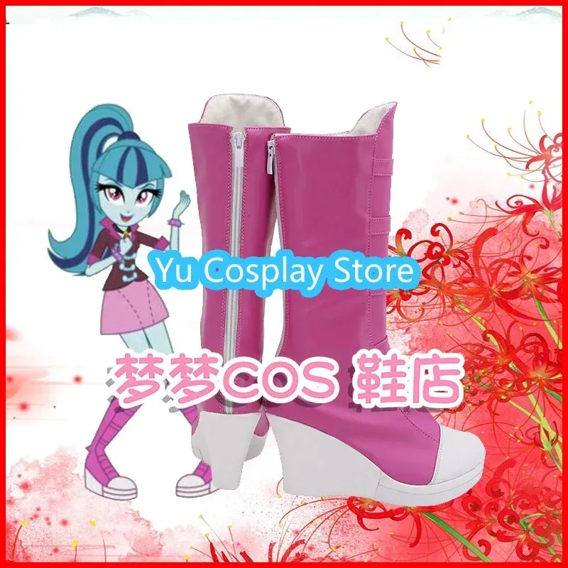 

Candy 2025Yu-Соната сумерки обувь из искусственной кожи Хэллоуин карнавальные ботинки аниме реквизит для косплея на заказ