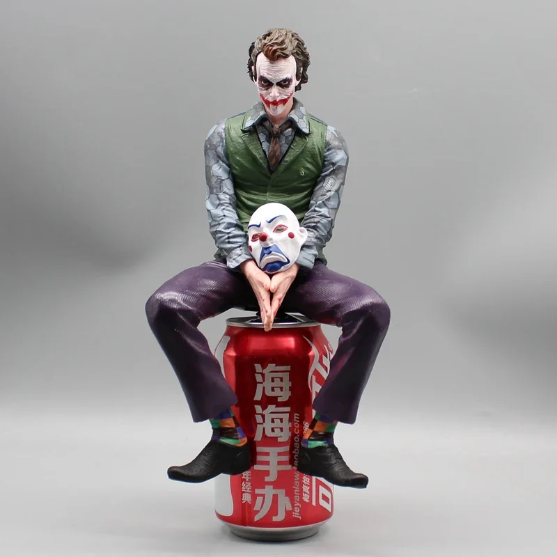 

Dc Joker Heath Ledger Suicide Team Collection Boutique Large Decoration Desktop Scene Model Mask Sitting Posture Gifts In Stock