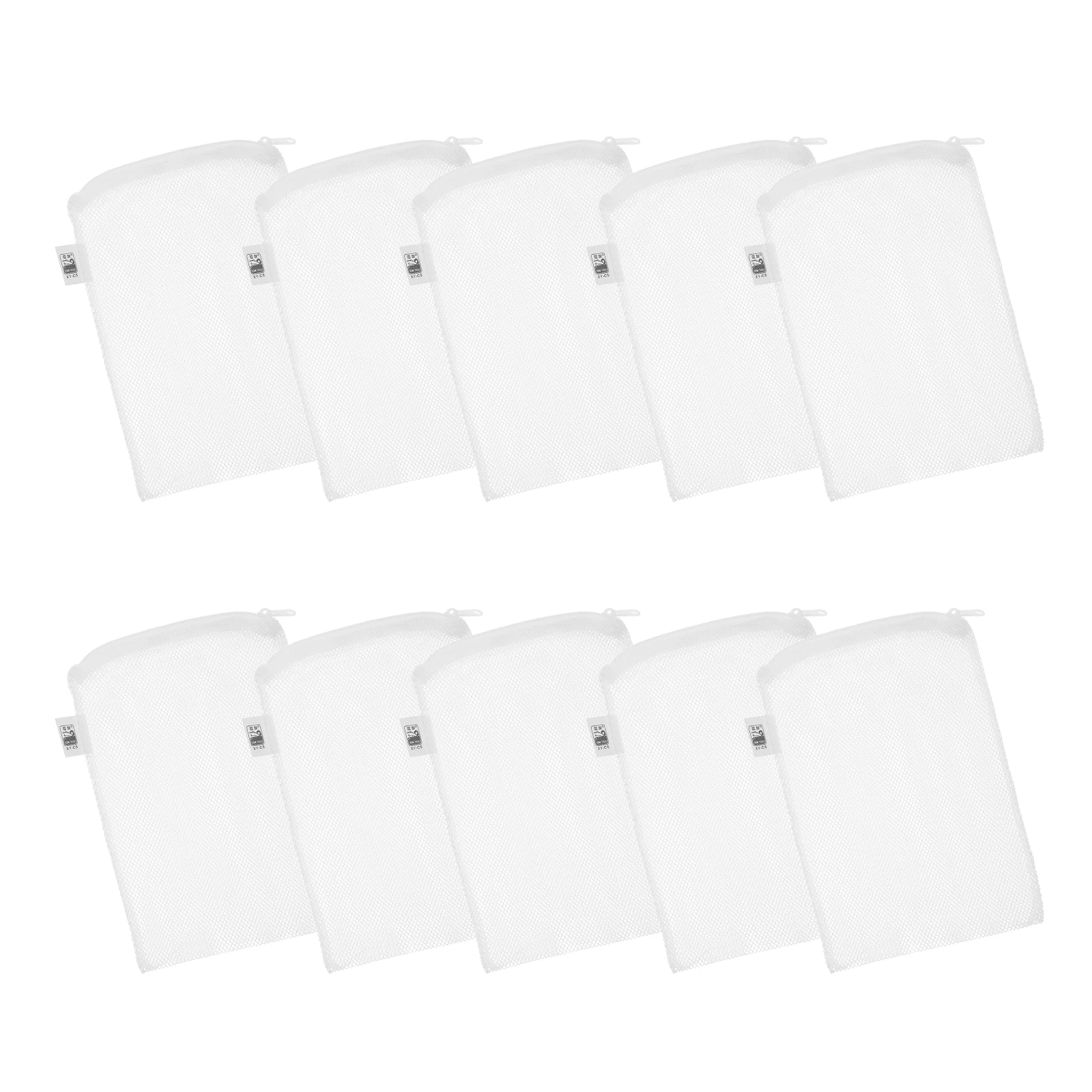 

10pcs Aquarium Filters Media Bags Fish Tank Mesh Filter Bags With Zipper Reusable Durable For Ceramic Rings Activated Charcoal