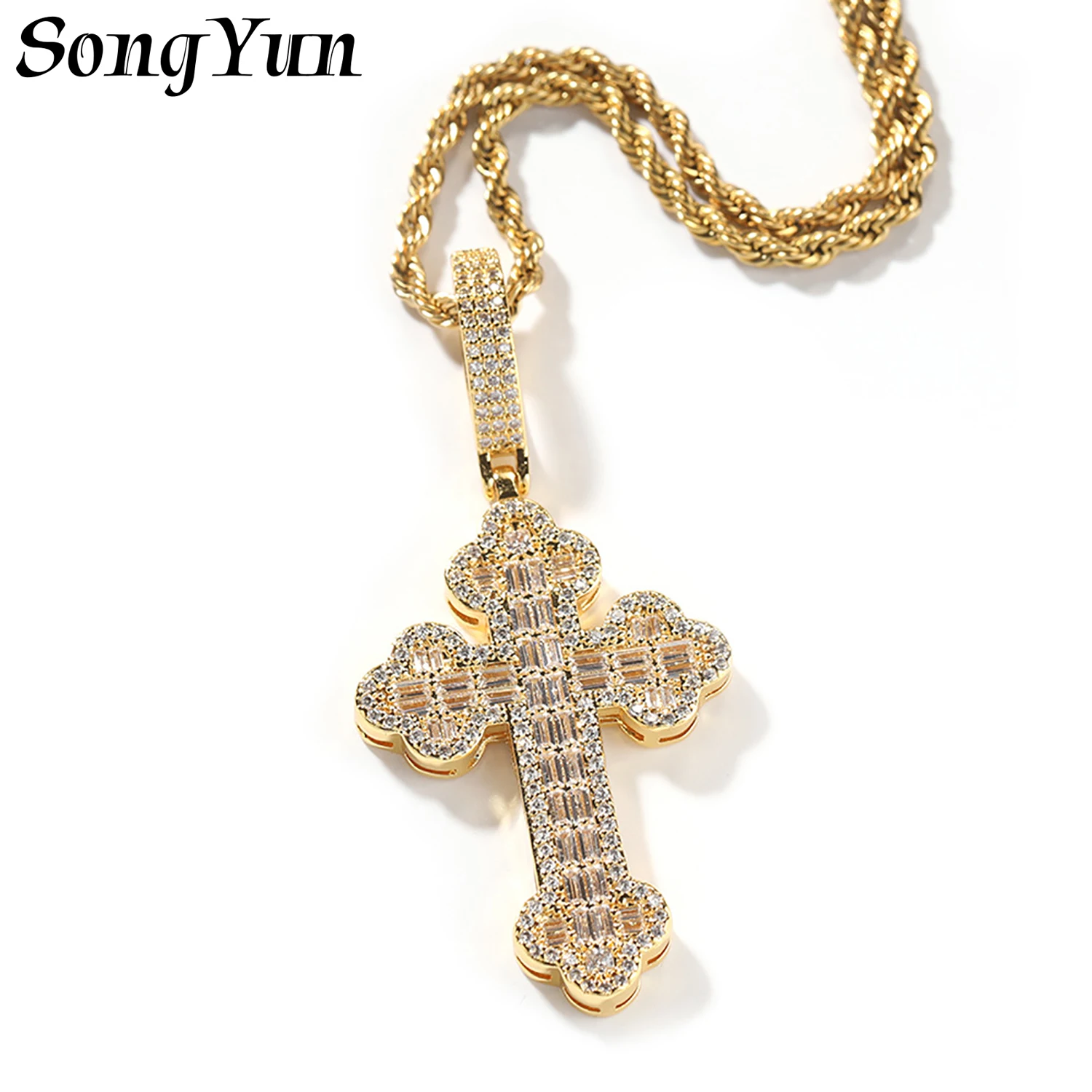 

SongYun Jewelry MHT Quality Brass Necklace Pendant Chain CZ 7A Zircon Bachelorette Gift Trendy Style Women Man Necklaces Jewelry