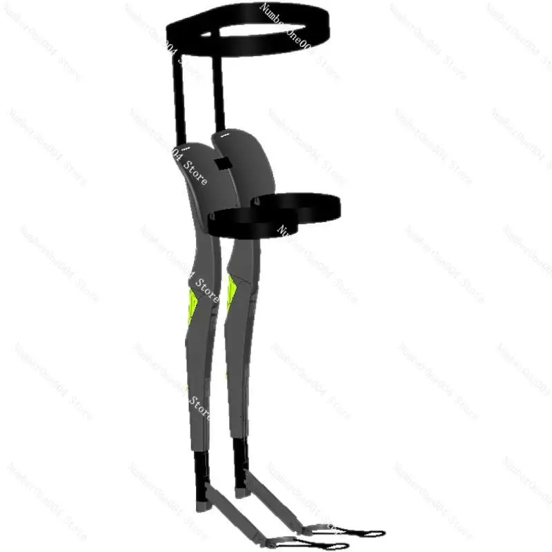 

Standing to Work Artifact Wearable Invisible Seat Chair Watching Sports Queue Waist Leg Trainer Yogi User