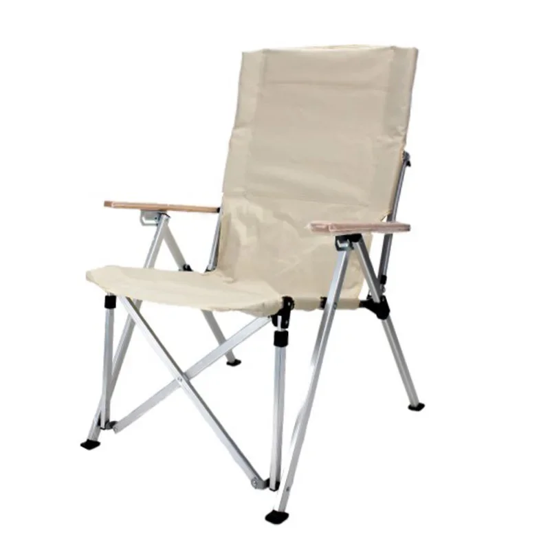 Four-speed Outdoor Camping Chair, Adjustable Long Back Chair, Folding, Recliner, Garden, picnic, Beach, Relaxation Chair