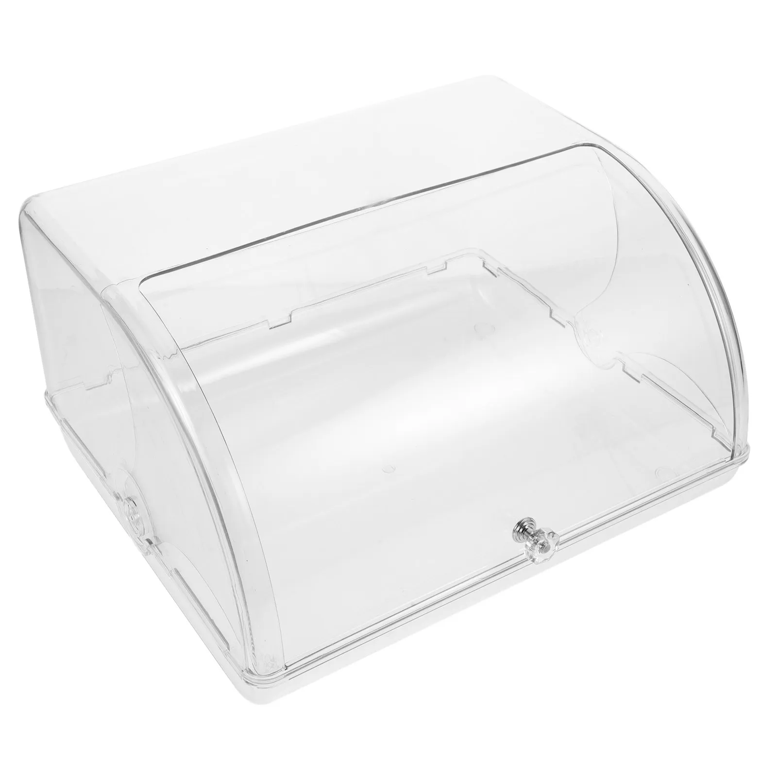 

Пластиковый контейнер для хлеба с герметичной откидной крышкой, многофункциональный, для домашнего хлеба, печенья, кексов, булочек