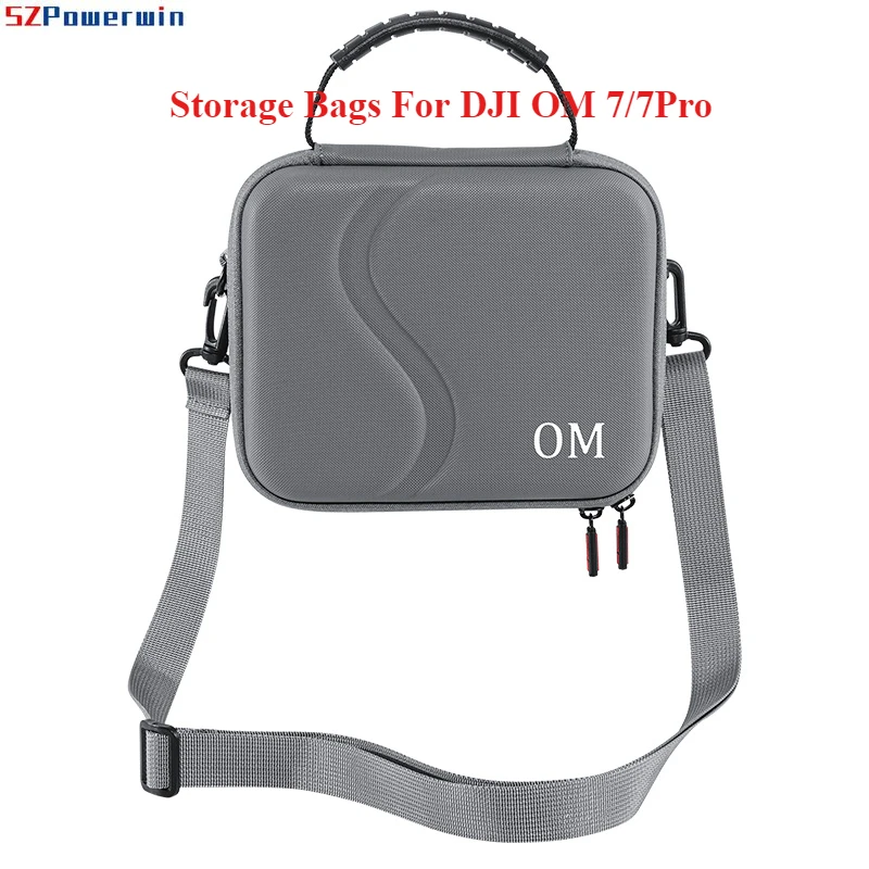 

Сумки для хранения DJI OM 7/7Pro, чехол для переноски серого цвета, прочная портативная сумка для DJI OM Osmo Mobile 7/7Pro, аксессуары для ручного подвеса