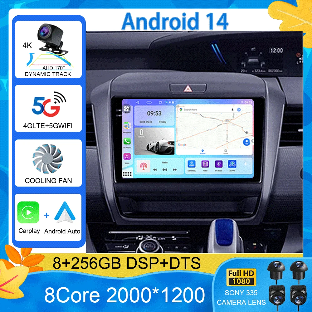 

Android 15 Car radio For Honda Freed 2 2016 - 2020 Video Player Multimedia Stereo Navigation GPS No 2din 2 din dvd