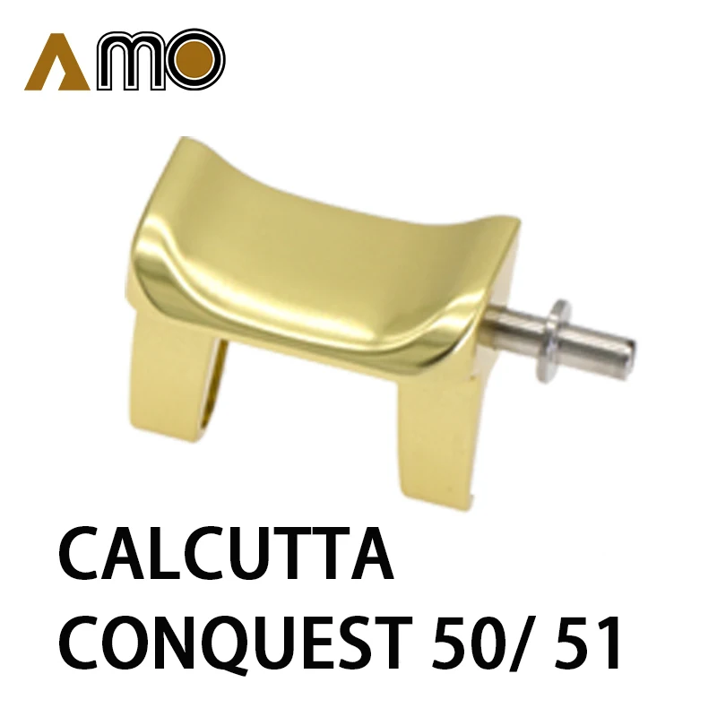 AMO DIY S H I M A N O PRESS PLATE aluminium alloy CALCUTTA CONQUEST 50  thumb bar  Handle Knob