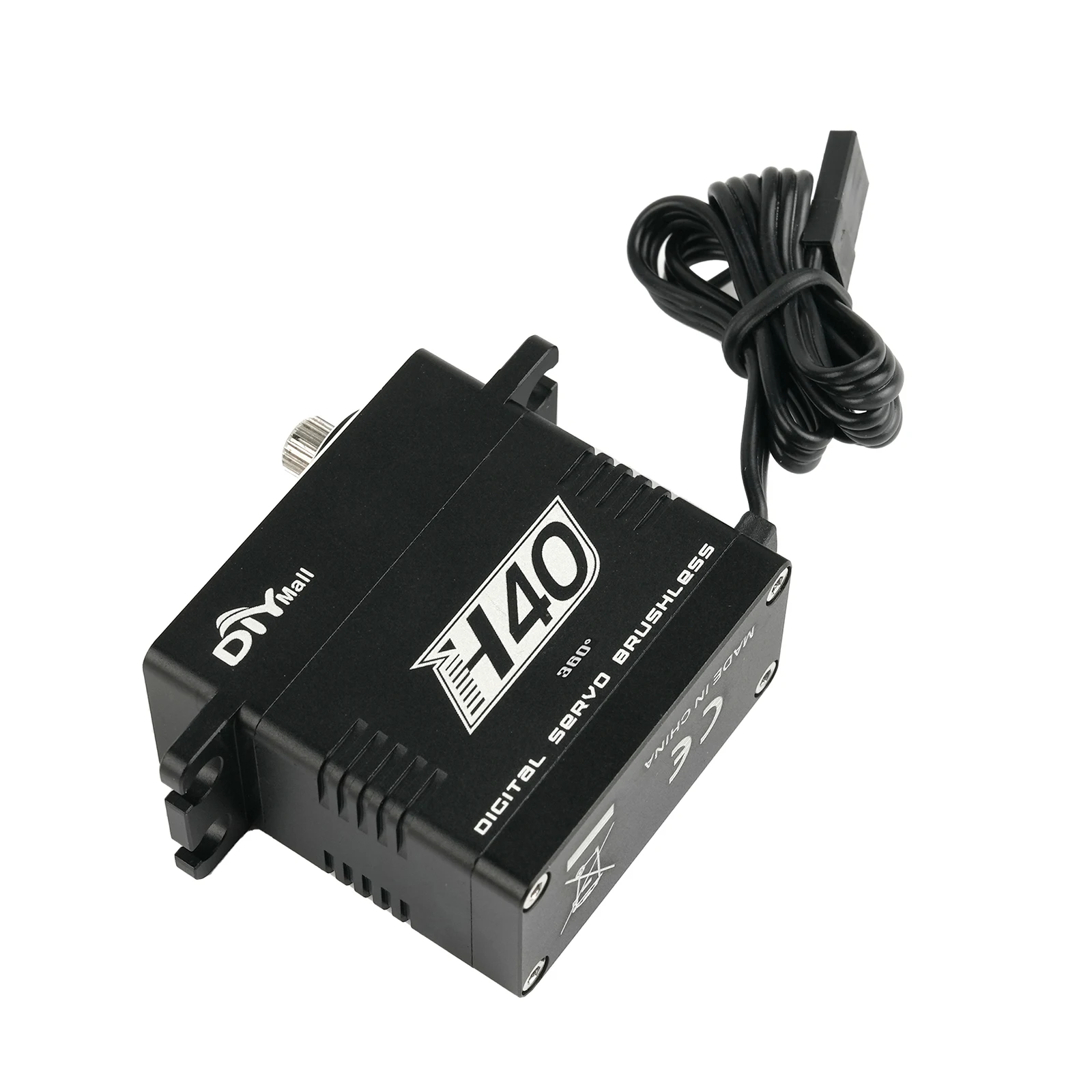 Servo digitale senza spazzole impermeabile IP67 da 40 kg con coppia elevata 8,4 V ingranaggio in acciaio tutto in metallo per servi robot per veicoli RC