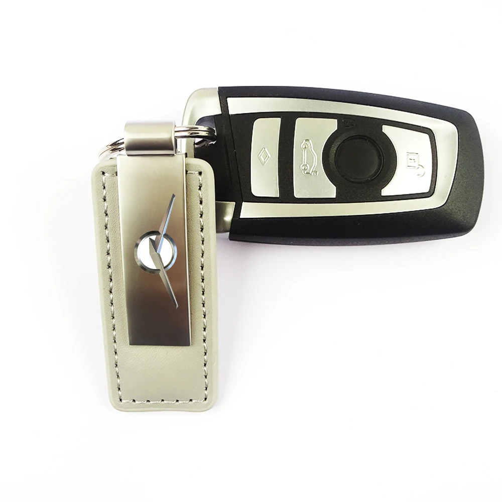 Auto Classic keyring Car Carbon Fiber Fob Metal leather keychain For UAZ Hunter Patriot Pickup Profi Ypqa 2206 31512 3160 452