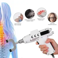 4 Heads Spine Chiropractic Adjusting Instrument Massager Relaxation Devices Shaping Delays Bone Agin Electric Correction Gun Set