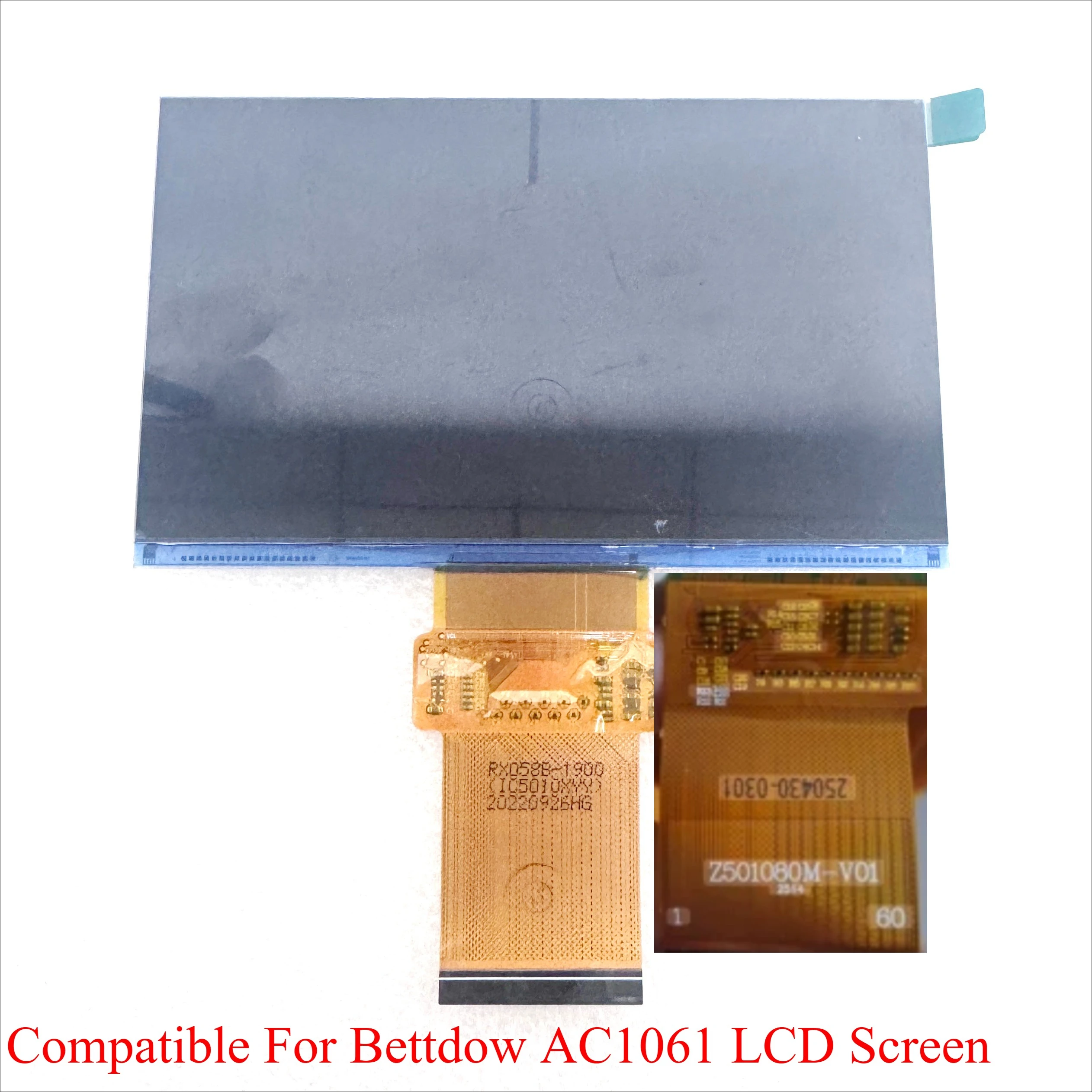 

LCD Screen Compatible for Z501080M-V01 Z501080M -V01 For Bettdow AC1061 Projector Inner LCD Screen Display Panel
