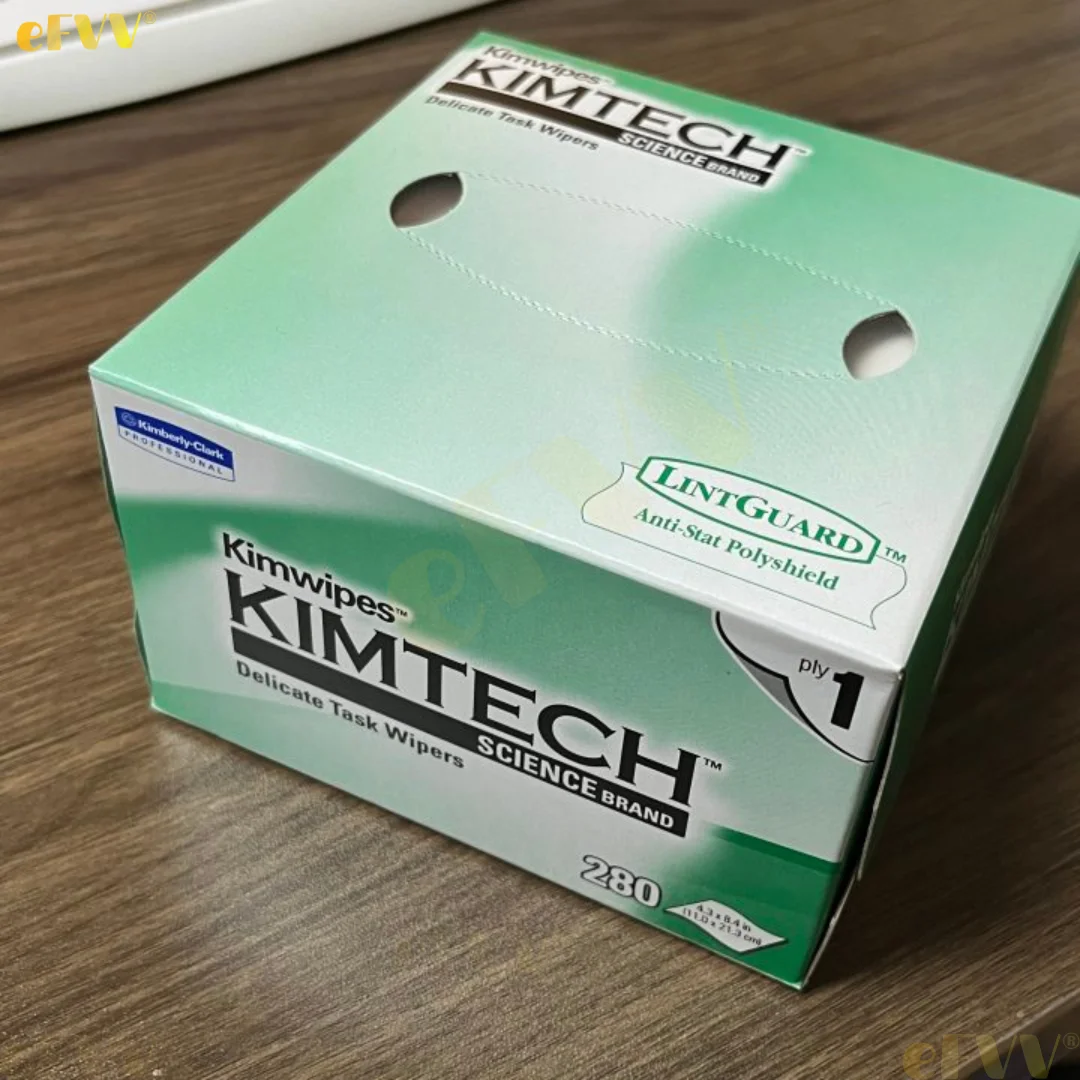Kimwipes Factory Price 280 Sheets KIMTECH Fiber cleaning paper packes kimperly wipes Optical fiber wiping paper USA Import