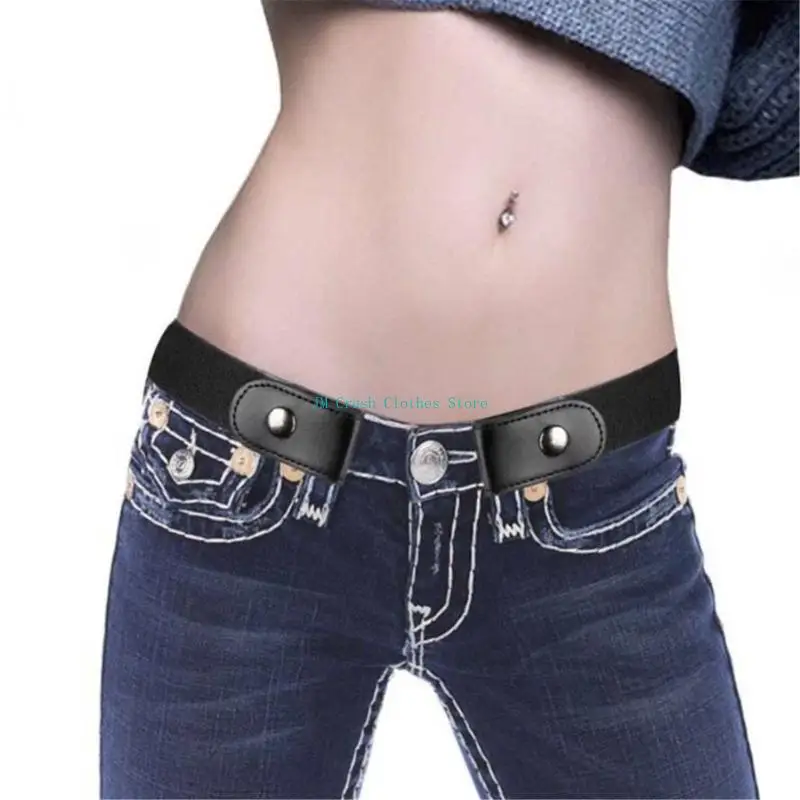 

K1ME Minimalist Stretchable Belt For Daily Wear Fastener Assorted Colors Available