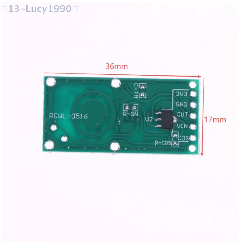 

【CCA13】1/5Pcs RCWL-0516 Microwave Radar Intelligent Sensor Module Human Body Induction Switch Board For Arduino Diy Accessorie