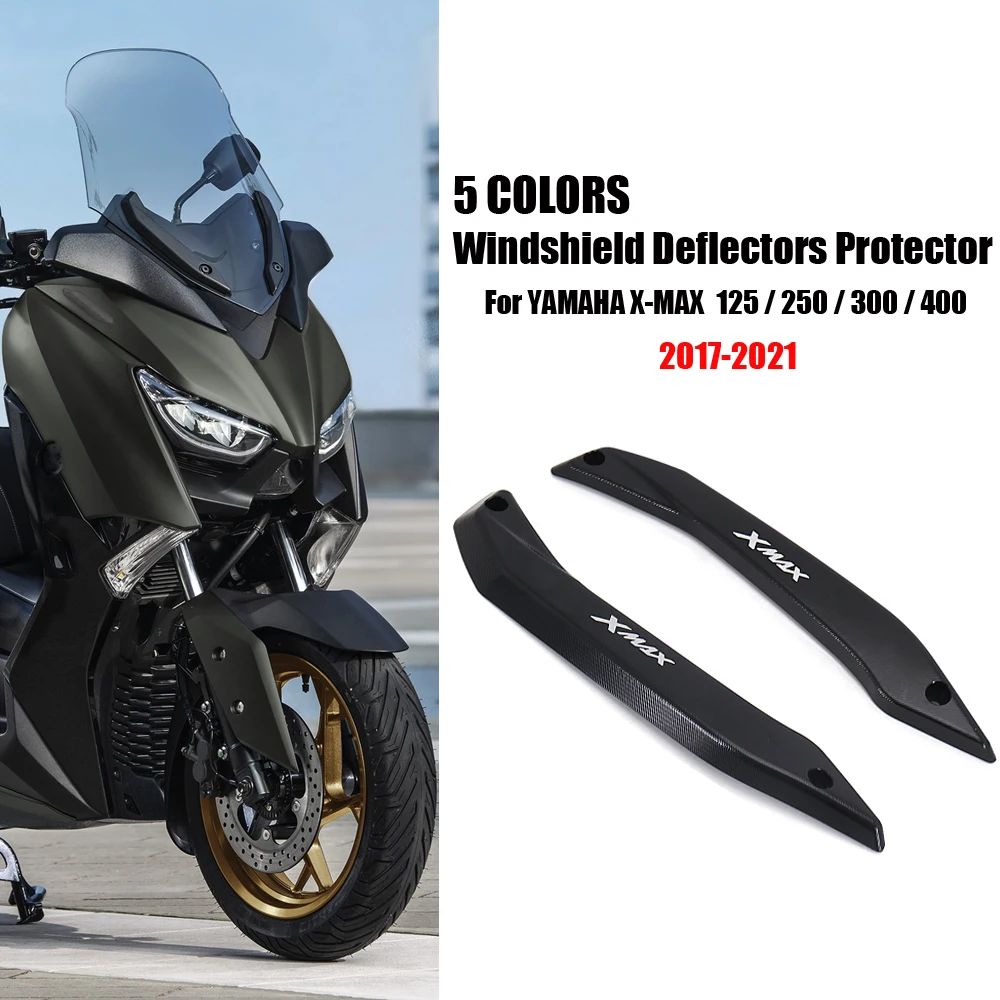 Motorcycle Accessories Windshield Deflectors Windscreens Bracket Protector For YAMAHA X-MAX125 X-MAX250 X-MAX300 X-MAX400