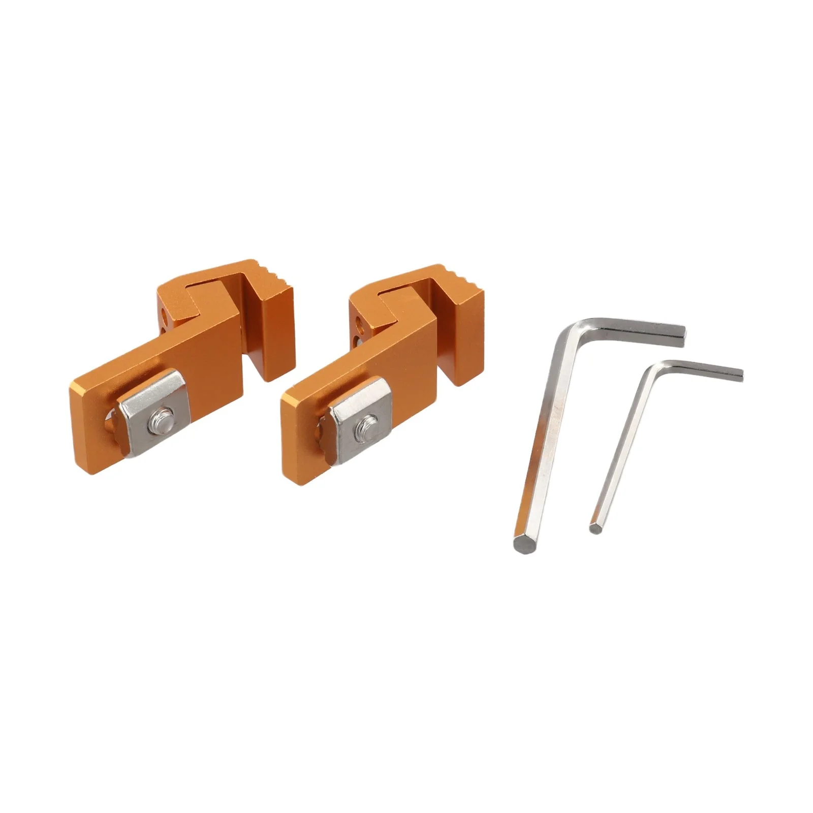 CNC Machining Applications CNC Side Clamps Tools Plate Adjustable M6 Nut Positioning Enhanced Machining Stability