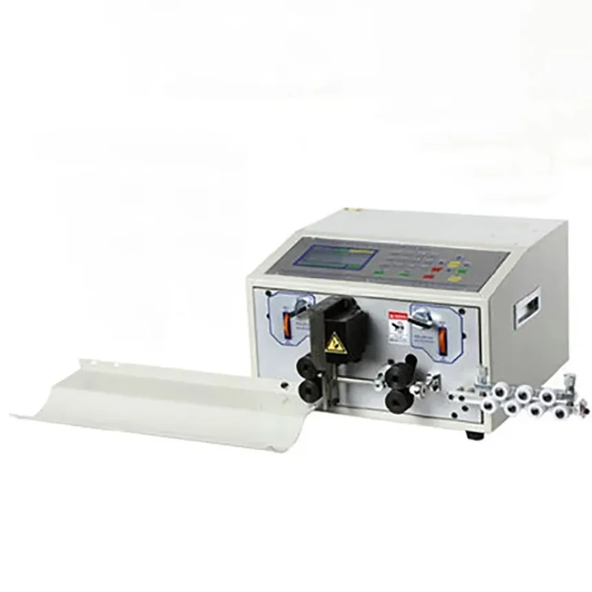 SWT508-E Computer Wire Stripping Machine, 0.1-8mm² Sheathed Cable Cutting Peeling for Crimping High Precision
