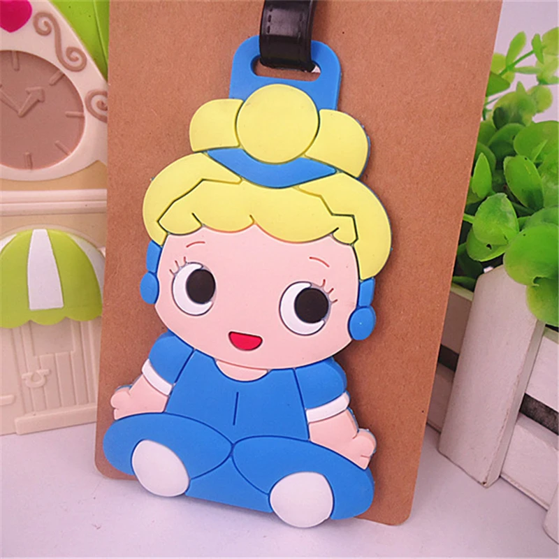 MINISO-Llavero de PVC de princesa Blancanieves, accesorios de llavero, colgante de mochila, regalos de Navidad, Cenicienta, Auraro, Ariel, Cosplay