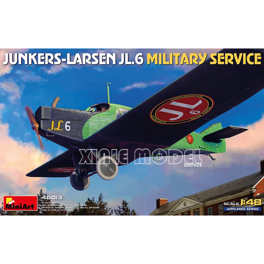 

MiniArt 48013 Junkers-Larsen JL.6 aircraft in service 1/48