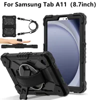 Para Samsung Galaxy Tab A11 SM-X133/X135 funda de 8,7 pulgadas 2025 funda de silicona para tableta + funda de PC para Tab A11 8,7 ""SM-X135G X133N funda