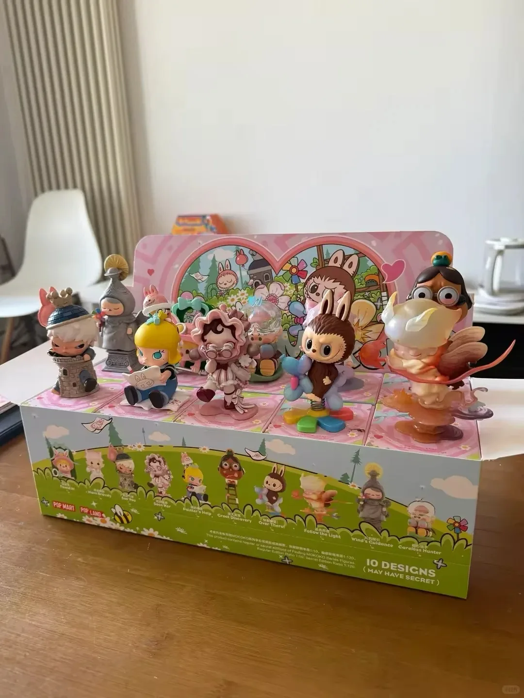 

Поп-Март выглядит для сериала MOKOKO, слепых коробок и модных предметов POPMART, оригинальная коллекция, подарки серии