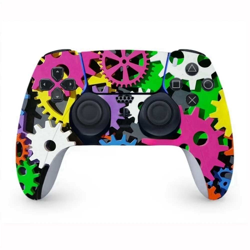 New Vinyl Dust-proof Anti-slip Skins Protective Decal Skin Sticker For PlayStation 5 PS5 Gamepad Controller Joystick Accessorie