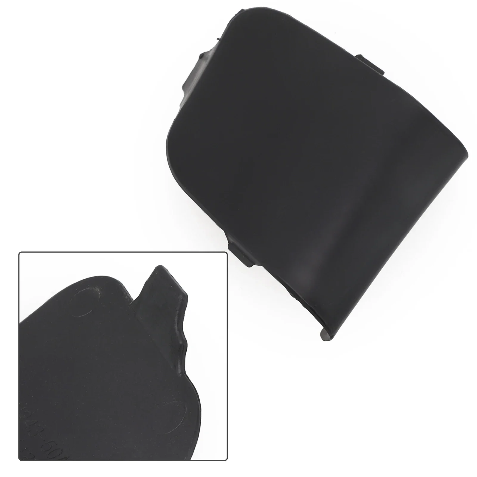 *Part Name: Towing Hook Eye Cover  *Material:ABS  *Color: Unpainted,black  * Fitment: =NO  *Type：/  *OEM Number