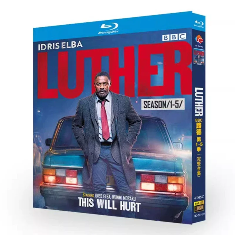 

Luther Season 1-5 Blu-ray Disc