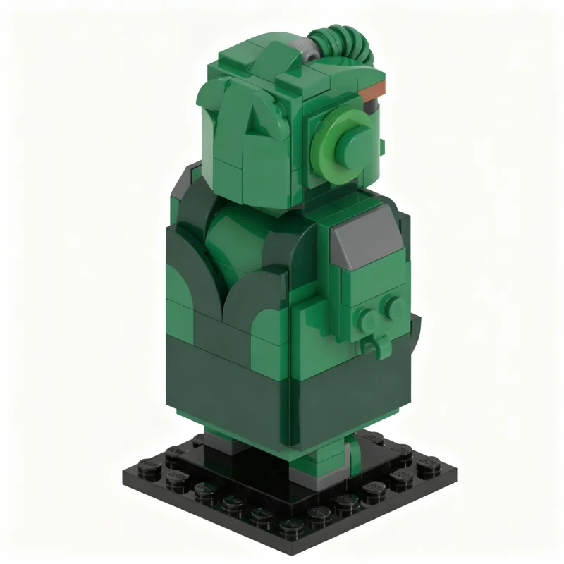 290pcs MOC Vogons Brickheadz Model Building Blocks Architecture Christmas Gifts DIY Assemble Creative Toys Brick Idea Education