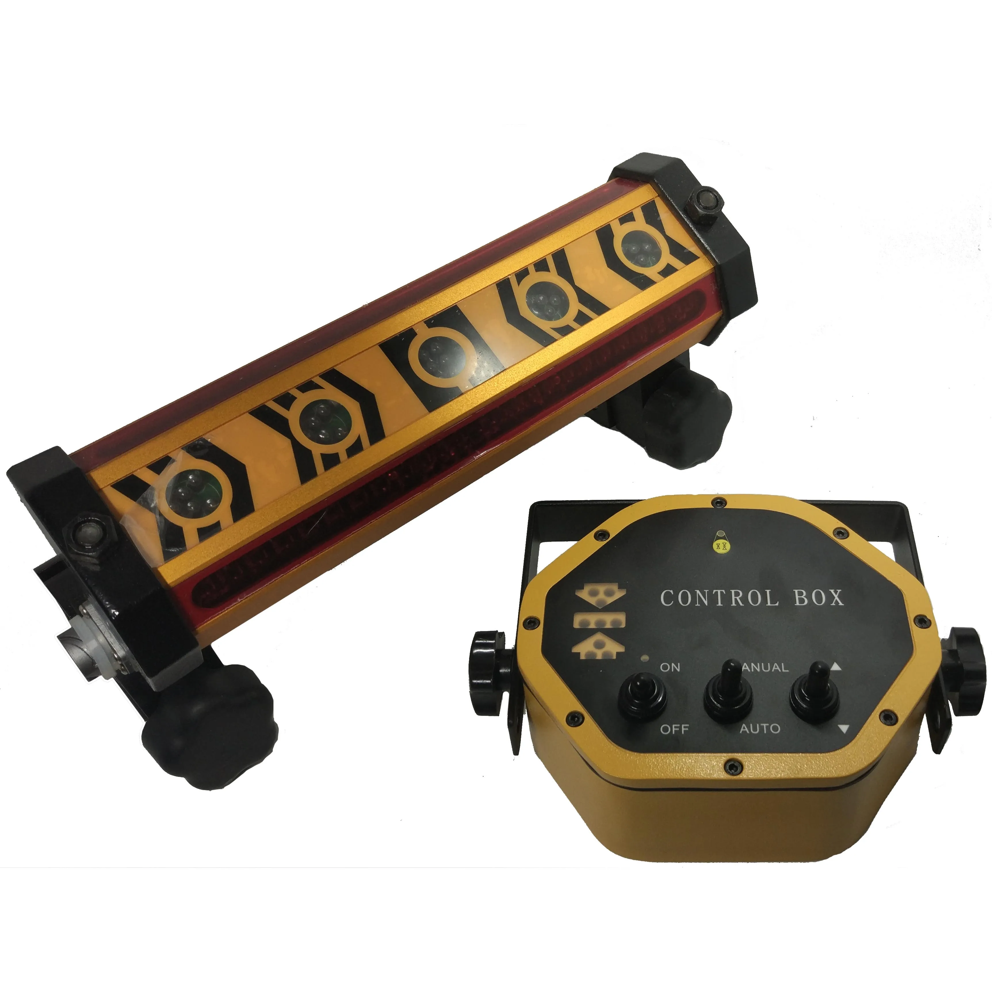 

Приемник и контроллер для вращающегося лазерного уровня Heipoe YD998-H2 с красным лучом, высокоточный, для инженерных работ