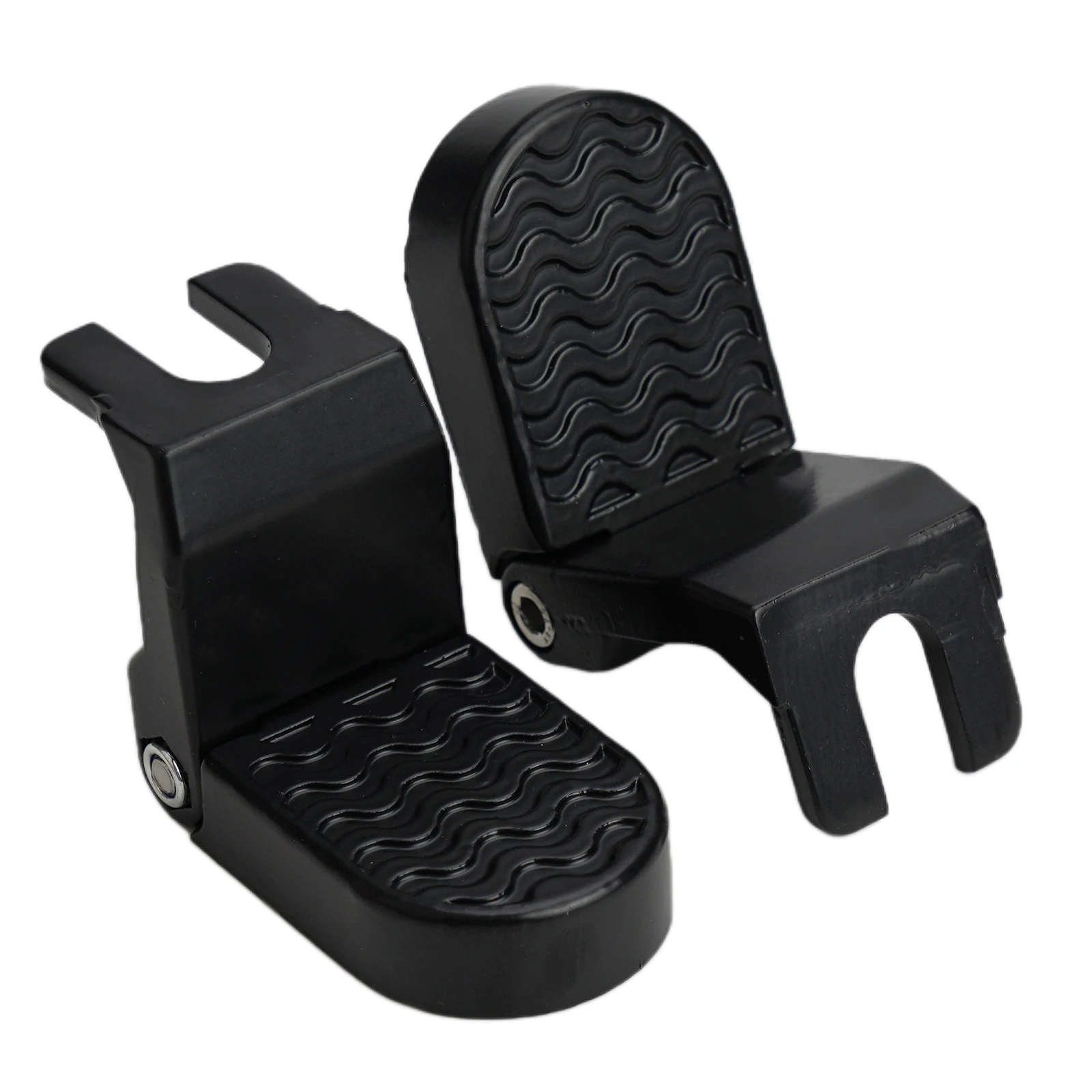 

Pegs Pedals Cycling Folding Footrest Good Texture Passenger Safe Selection Versatility Aluminum Alloy Lightweight