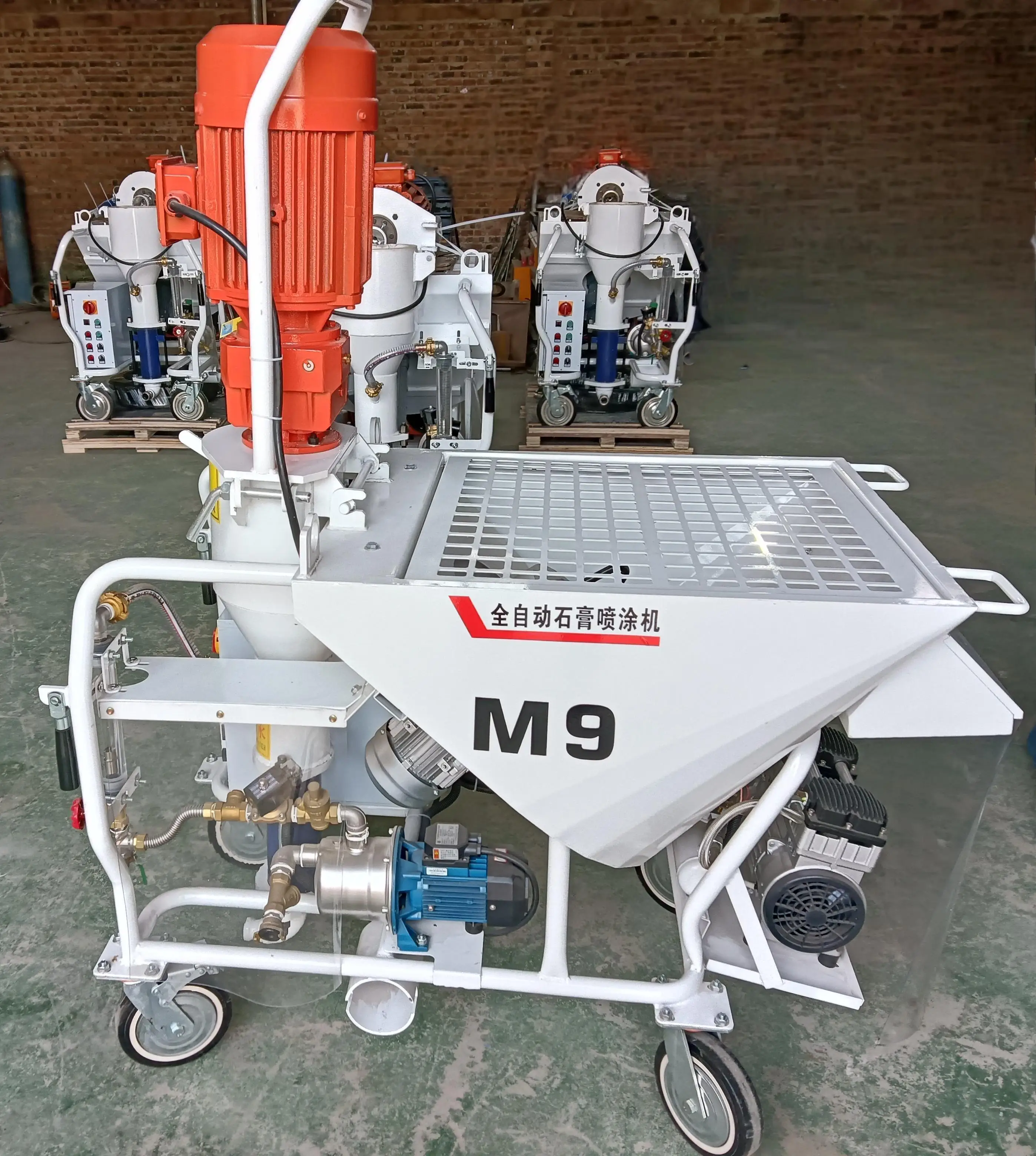 

M9 Wall Putty Gypsum Spraying Machine, Mortar Cement Plastering Machine