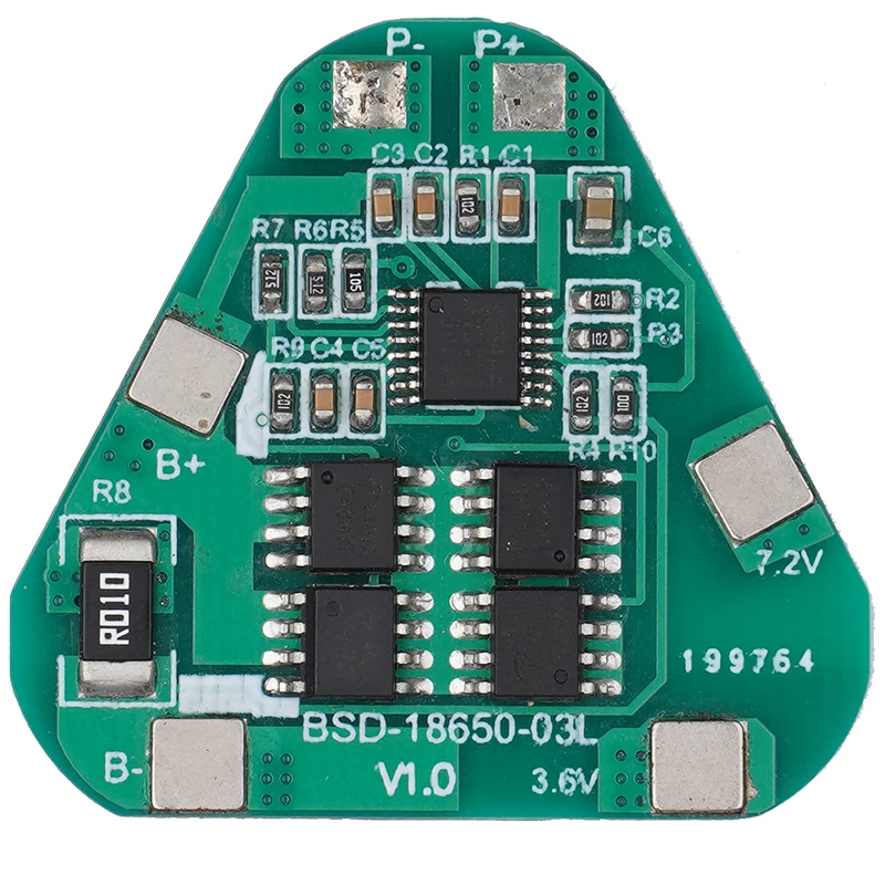 ビッシュダ3s 12v bms 5a 18650バッテリー電気工具用バッテリー