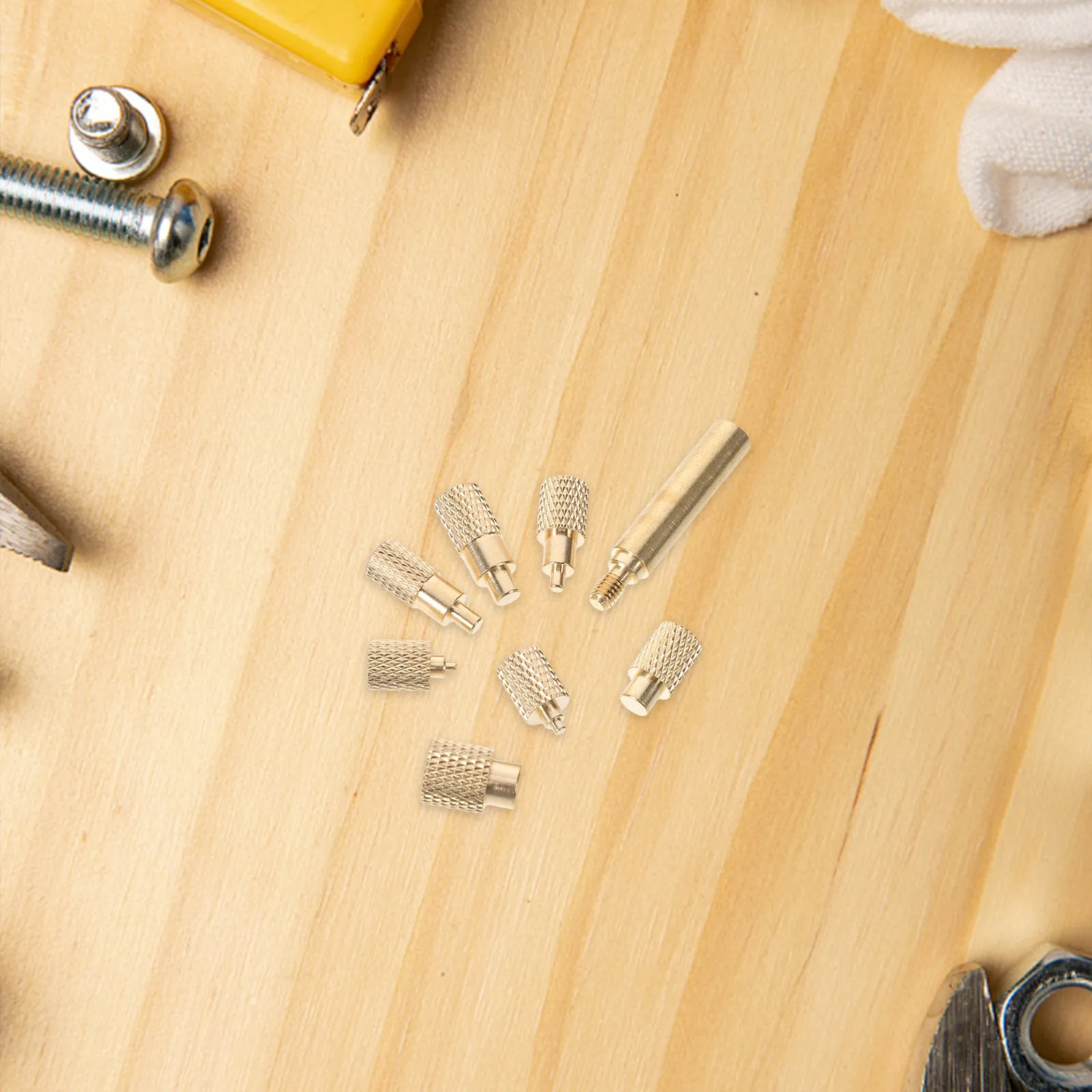 

Набор для 3D-принтера: 3D-вставки с резьбой M2, M2.5, M3, M4, M5, M6, M8, медные термоусадочные вставки и инструмент для прессования для DIY, домашнего, школьного и студийного использования