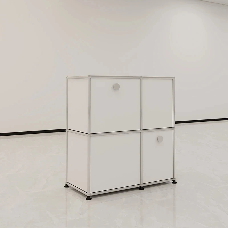 

Customize.Combination Sideboard, Stainless Steel Storage Sideboard Living Room Display Cabinet Display showcase Display