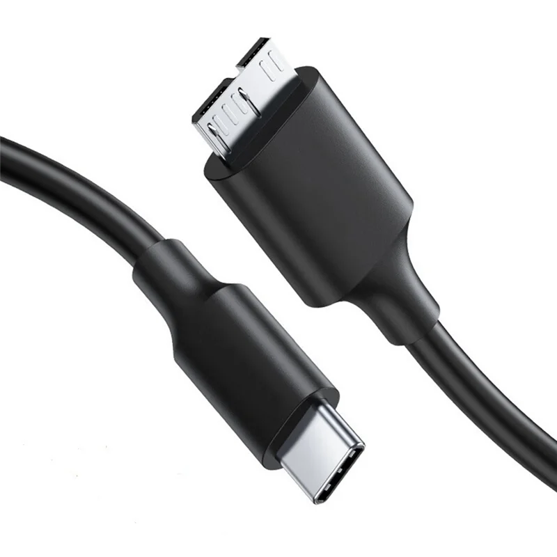A32T-Reliable USB Type-C Connector To Micro-B Cable For SSD External Hard Drive And Camera