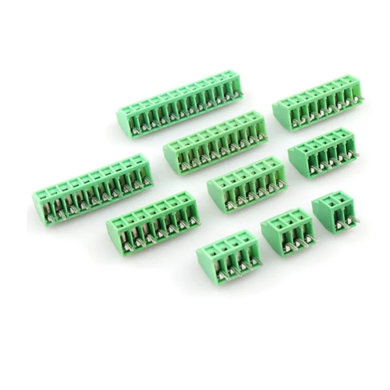 5/10pcs KF128 2.54mm PCB Mini Screw Terminal Blocks Connector for Wires KF128-2.54 2P 3P 4P 5P 6P 7P 8P 9P 10P 12P 16P Terminal
