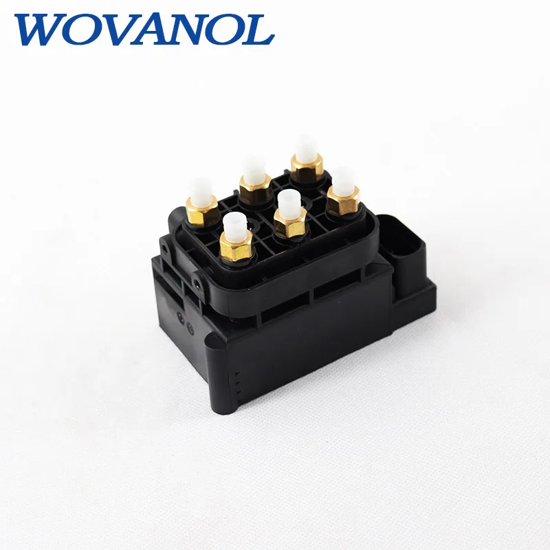 صمام لولبي 1pc 7L0698014 Air Suspension Compressor Solenoid Valve Block For Audi Q7 Continental Porsche Cayenne VW Touareg Height Control الهواء المضغوط — تفصيل 1
