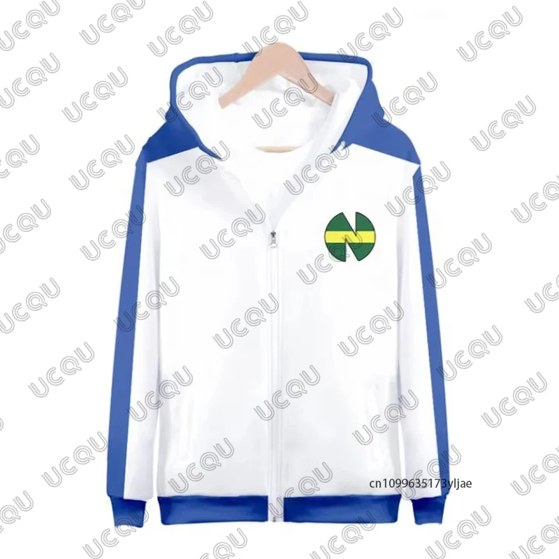 

Капитан Цубаса аниме Цубаса Одора с принтом на молнии мужские и женские толстовки с длинными рукавами быстросохнущие спортивные топы