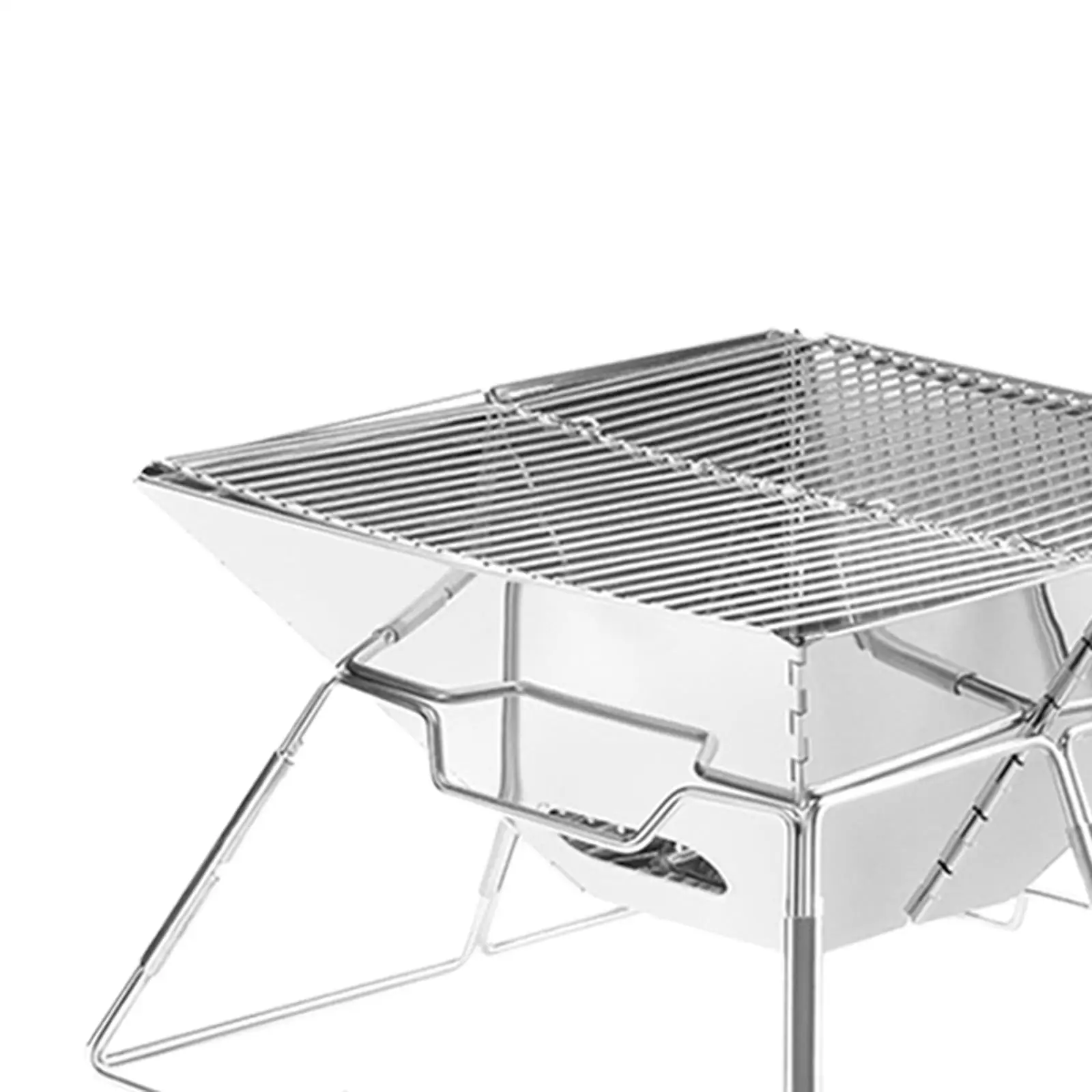 Folding Wood Burning Camp Stove Cooker Barbecue Light Weight Portable Stove Compact Grill Charcoal Bbq Grill Stove for Pinic Bbq