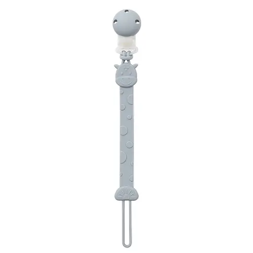 Silicone Pacifier Clips, BPA Free One-Piece Design Pacifier Holder for Baby Boy and Girl 3 Month+, Baby Accessories - Image 9