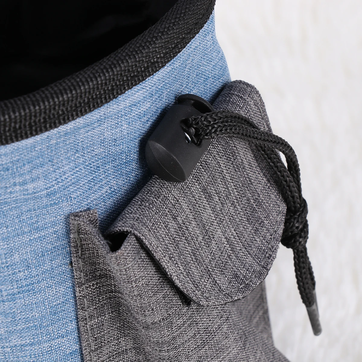 

Bag Portable Pet Food Carrier Large Capacity Travel Pouch for Dog Cat Supplies Blue Dog Food Carrier