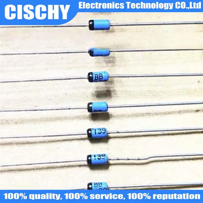 5 adet/grup BB139 yüksek frekanslı VHF ithal varactor diyot DO-35 stokta