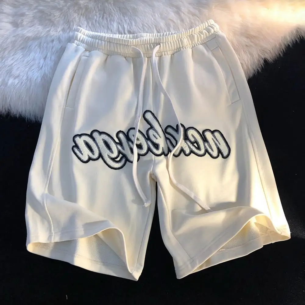 Heren Shorts Heren Elastische Taille Met Trekkoord Korte Broek Met Zakken Voor Hardlopen Sport Streetstyle Street Shorts Zomer Voor Heren