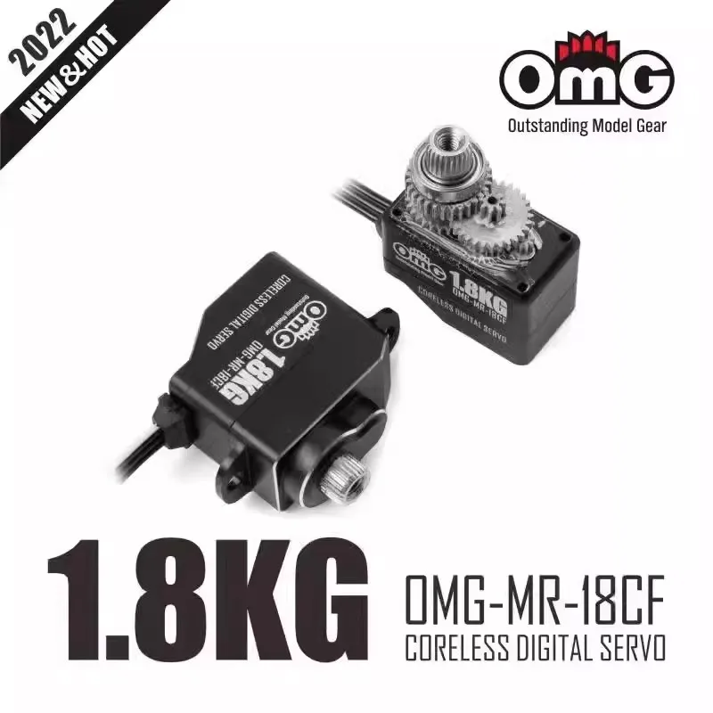OMG Metal 1.8kg Digital Servo High Torque Racing Drift Mini Mosquito Car MiNi Z MiniQ