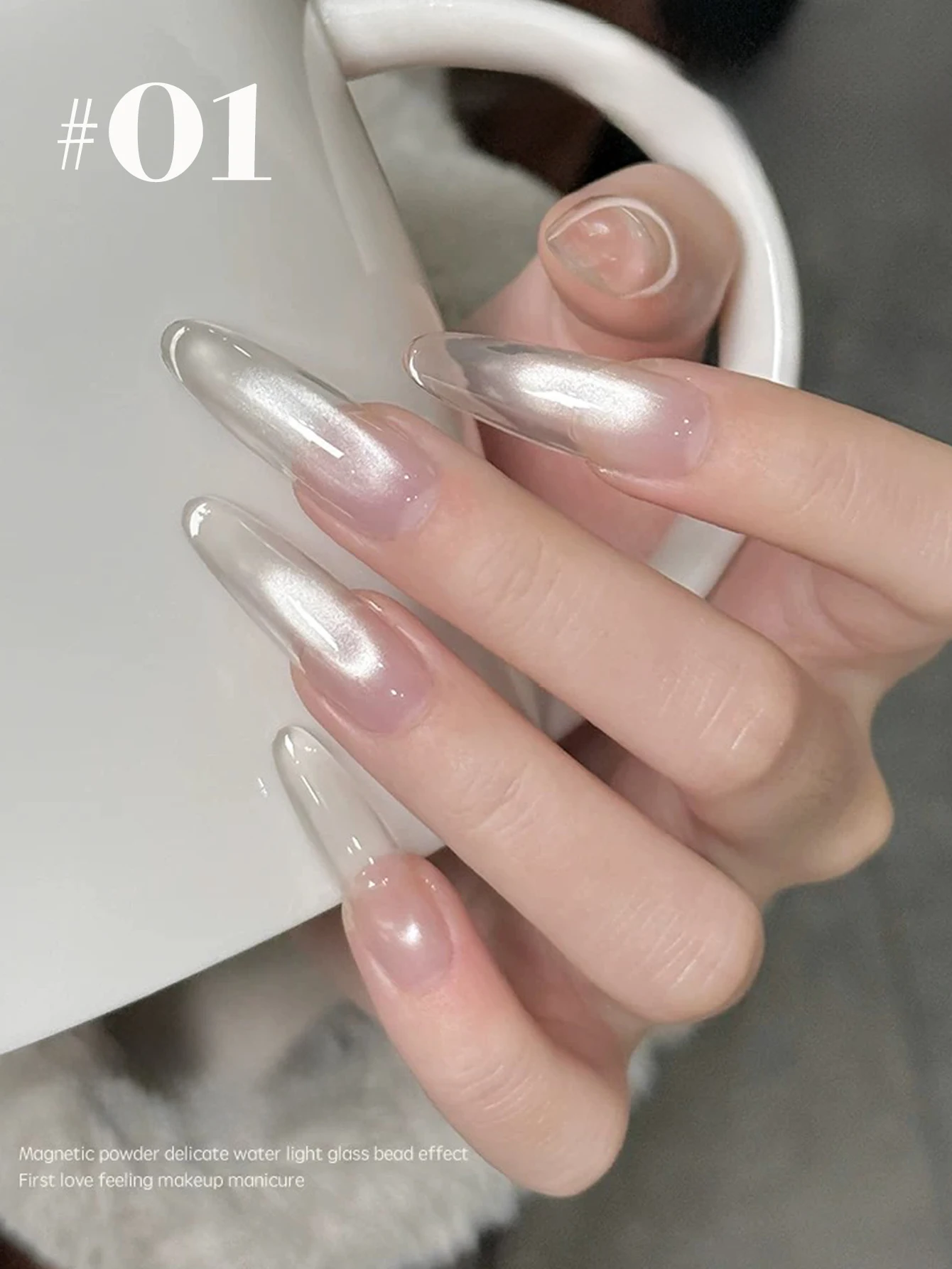 WS – vernis à ongles Gel magnétique universel œil de chat, pour Nail Art, vernis à paillettes Semi-Permanent, couche de finition pour la conception des ongles